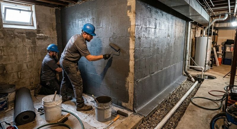 Basement Concrete Sealing in Greenville, SC